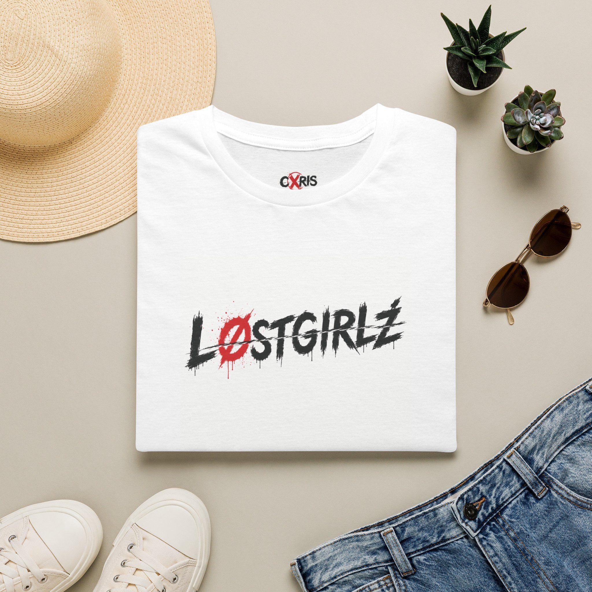 Minimalist 'Lost Girlz'— Rain Check Tee