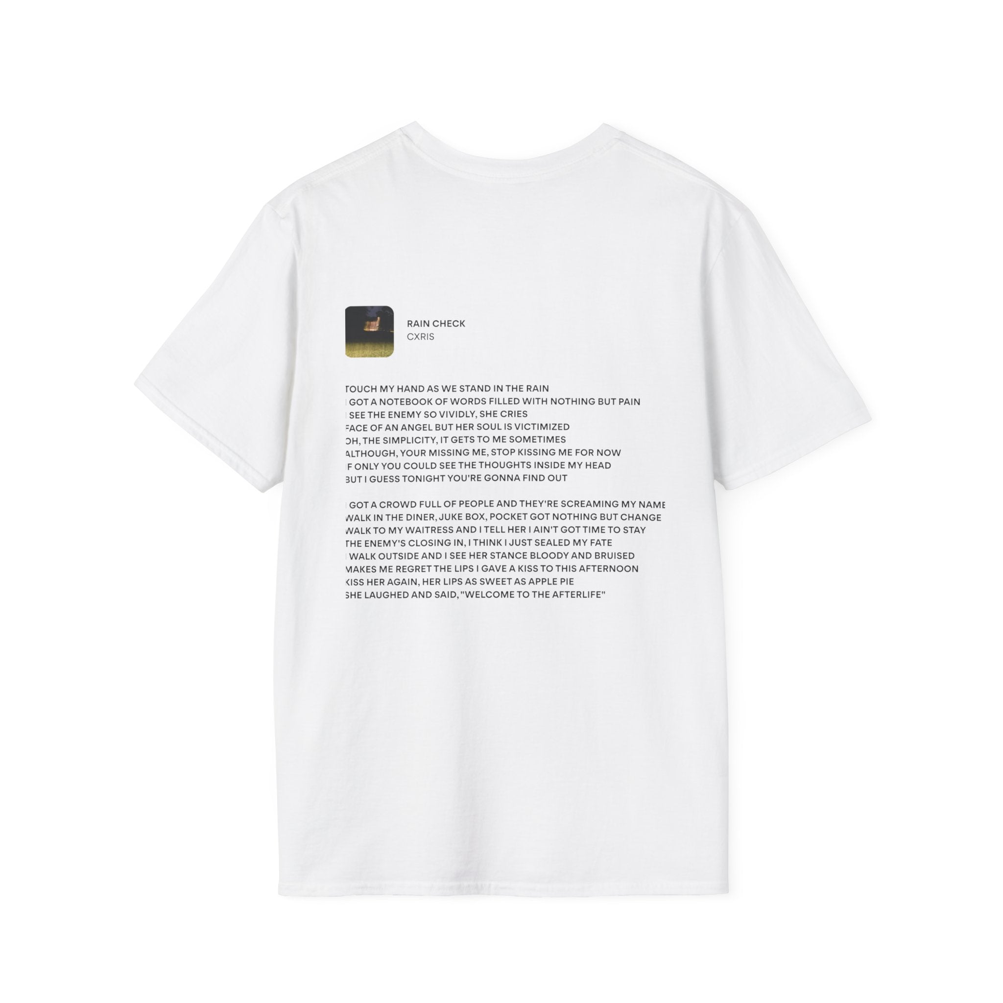 Minimalist 'Lost Girlz'— Rain Check Tee