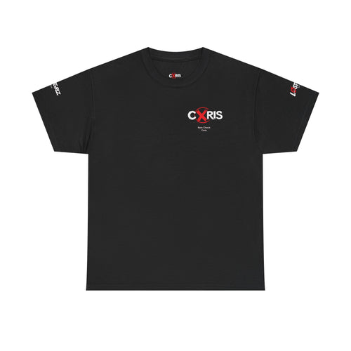 Black Cxris 'Rain Check' Tee — Lyric Print