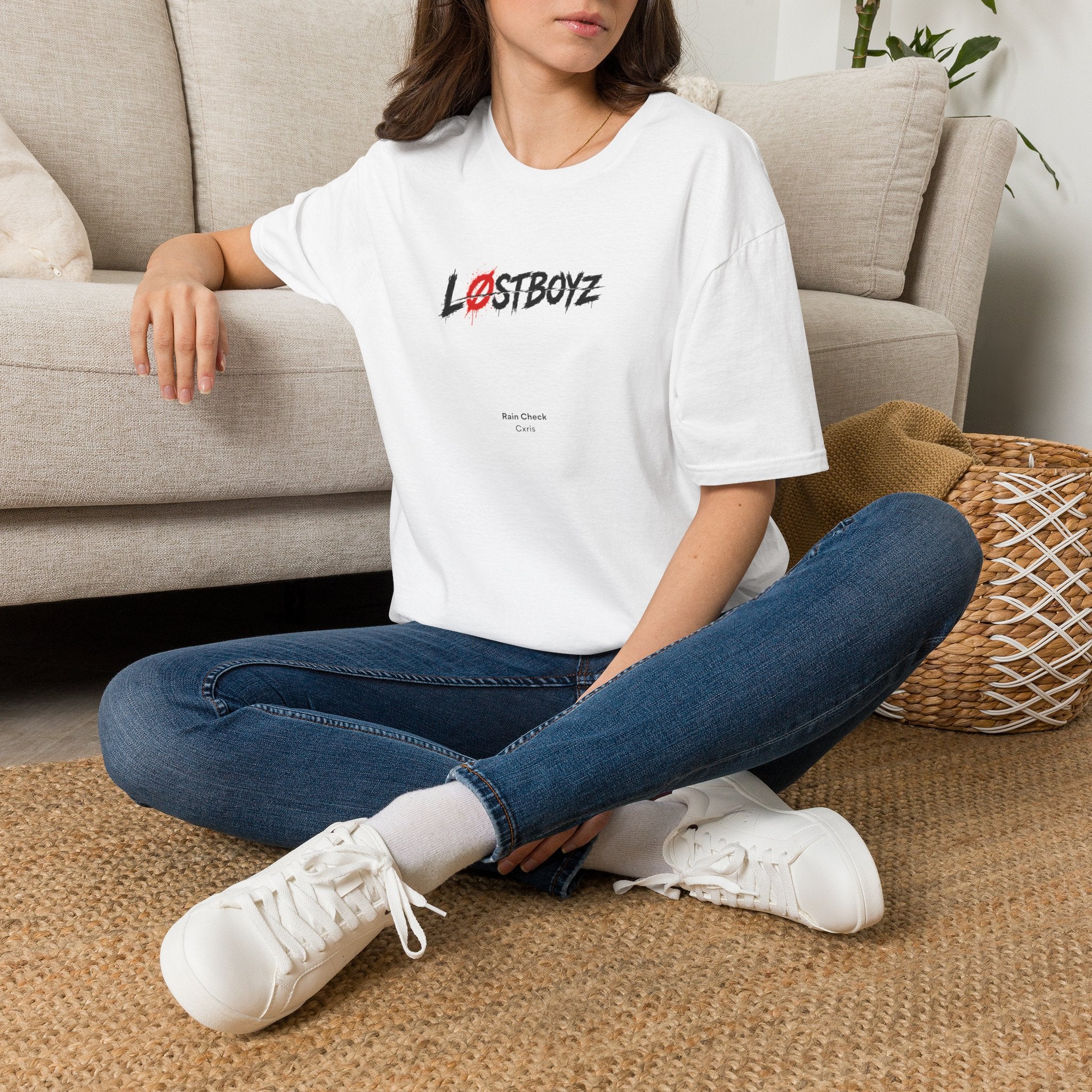 Minimalist 'Løst Boyz' Rain Check Tee