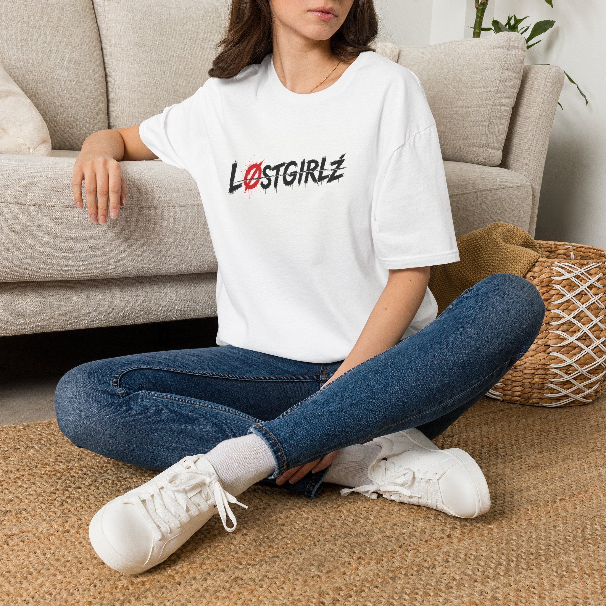 Minimalist 'Lost Girlz'— Rain Check Tee
