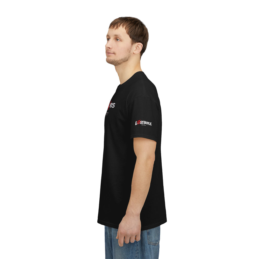 Black Cxris 'Rain Check' Tee — Lyric Print