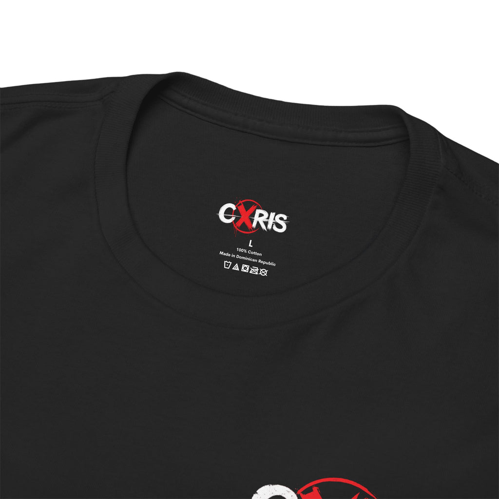 Black Cxris 'Rain Check' Tee — Lyric Print