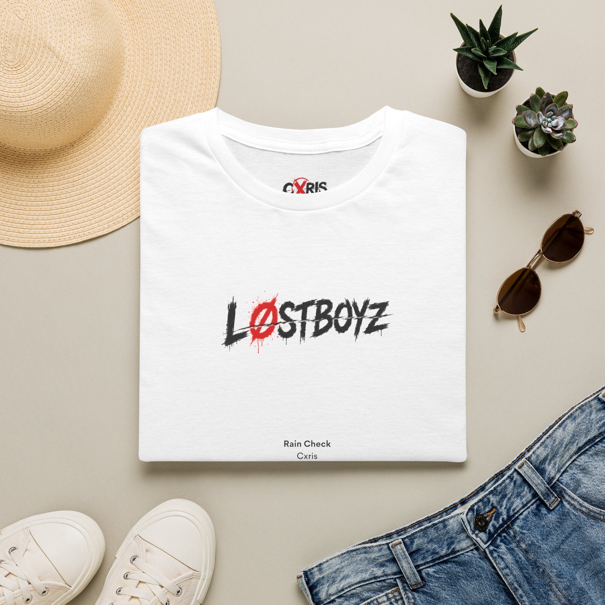 Minimalist 'Løst Boyz' Rain Check Tee