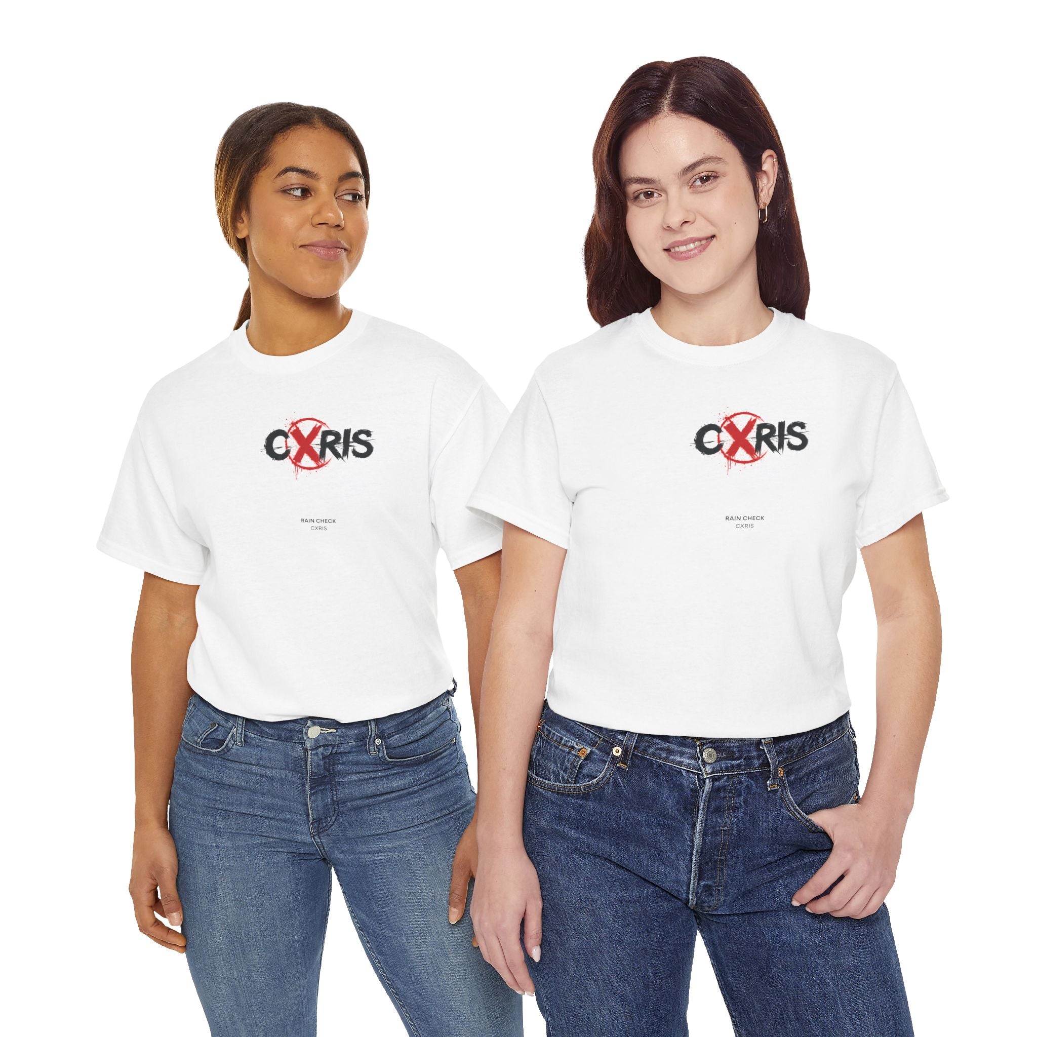 Cxris Rain Check Tee — Lyric Print
